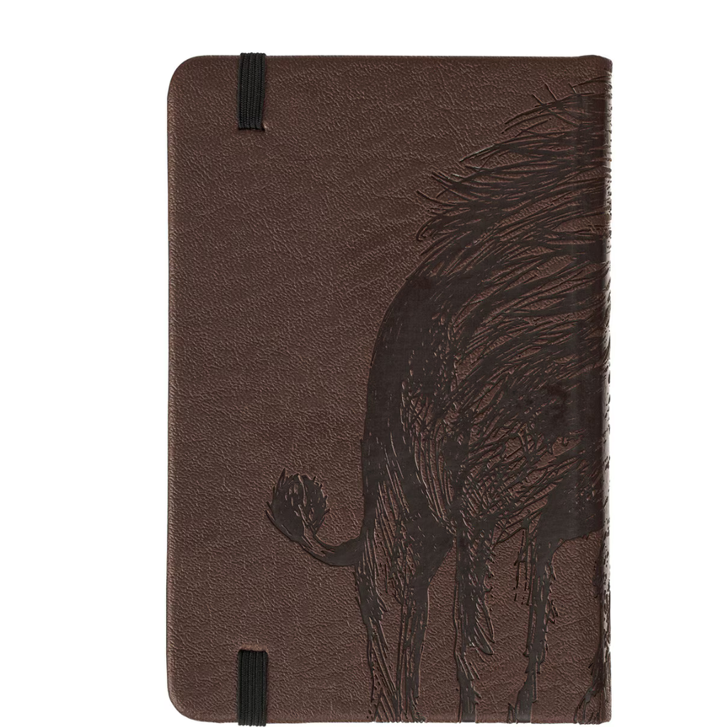 Notebook Strength & Defence Brown w/Elastic