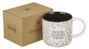 Mug White and Black Prayer Changes Things