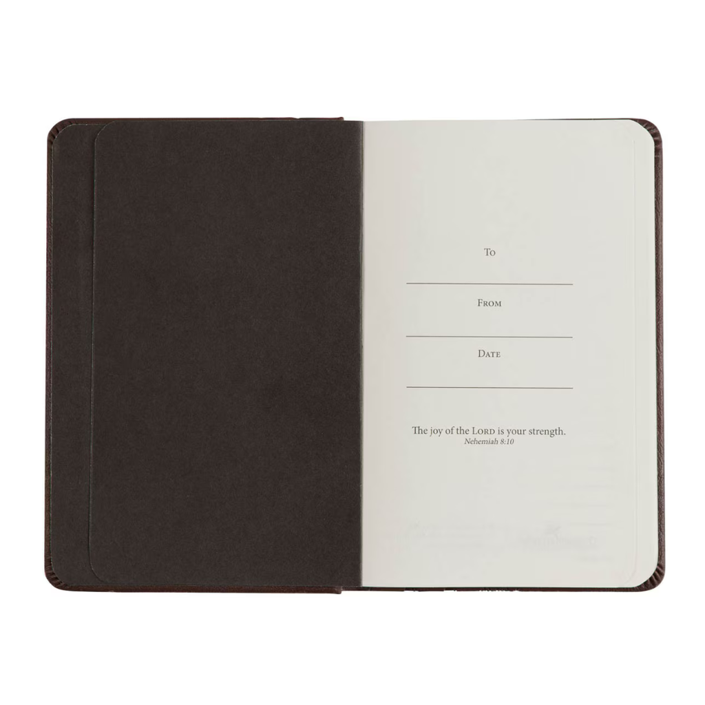 Notebook Strength & Defence Brown w/Elastic
