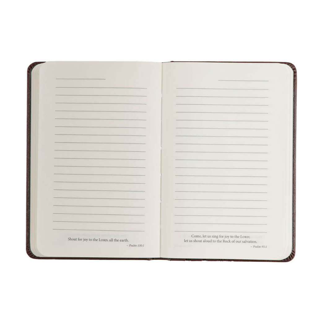Notebook Strength & Defence Brown w/Elastic