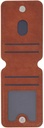 Phone Wallet Magnetic Leather Brown Stand Firm 1 Cor. 16:13