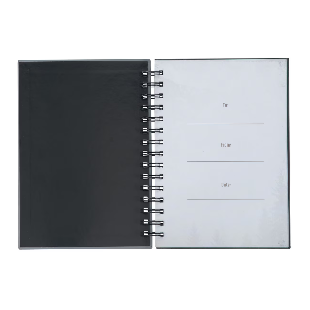 Journal Stand Firm Grey Wirebound