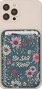 Phone Wallet Magnetic Teal Be Still & Know Ps. 46:10