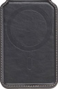 Phone Wallet Magnetic Leather Black Cross