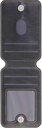 Phone Wallet Magnetic Leather Black Cross