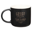 Mug Black A Man's Heart Plans His Way Prov. 16:9