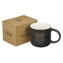 Mug Black A Man's Heart Plans His Way Prov. 16:9