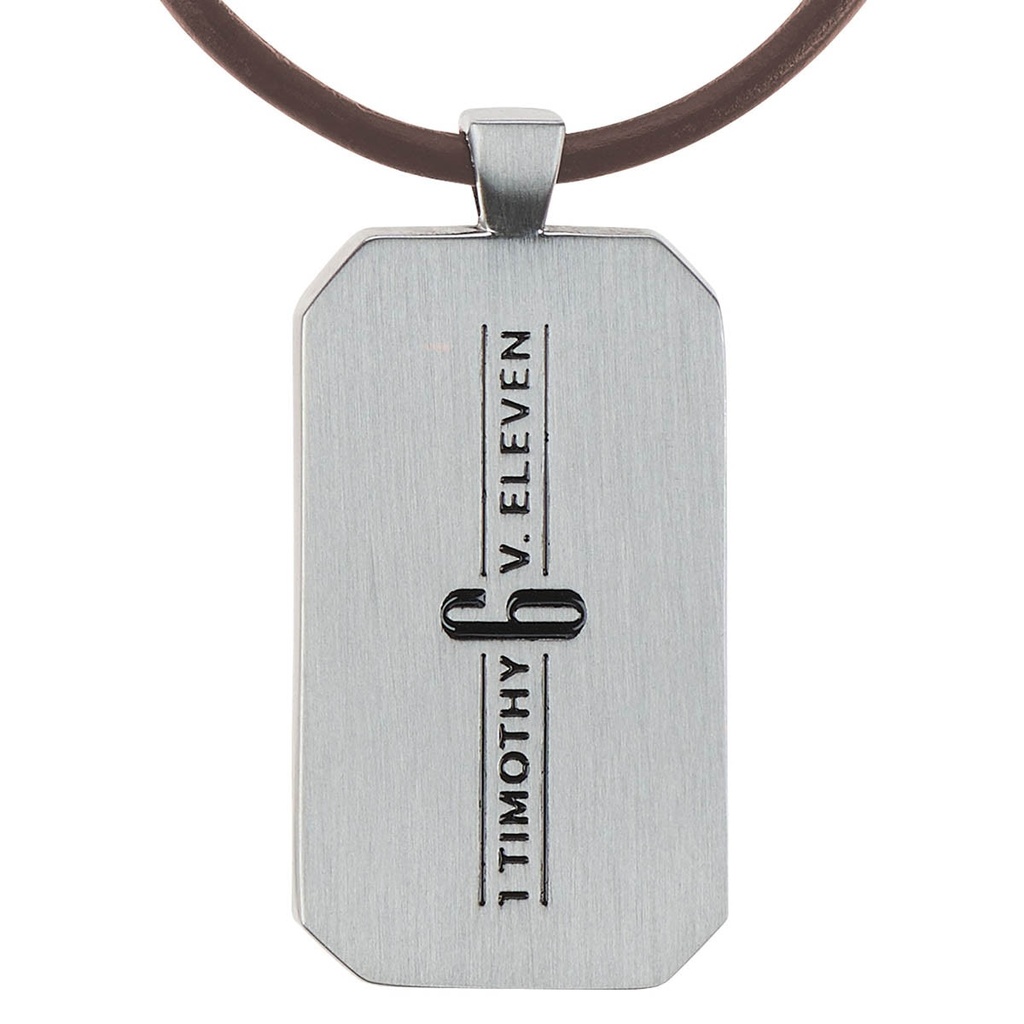 Necklace Cross/Man of God 1 Tim. 6:11