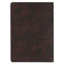 NLT Spiritual Growth Bible Brown/Blush Pink Faux Leather