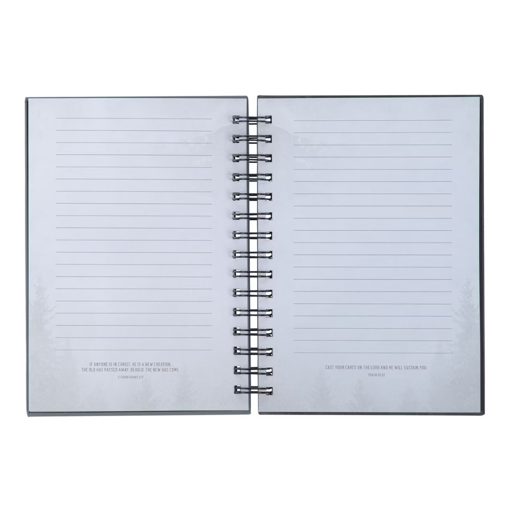 Journal Stand Firm Grey Wirebound