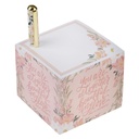 Note Block with Pen Set You Are Altogether Beautiful Pink Floral