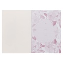 Notebook Be Still and Know Pink Floral Medium