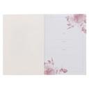 Notebook His Mercies Are New Every Morning Red Floral Medium