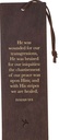 Pagemarker Amazing Grace Honey-Brown Faux Leather