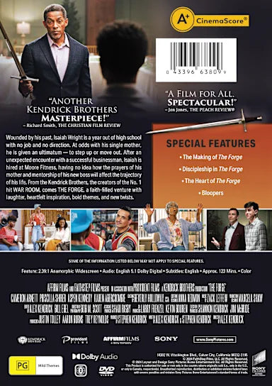 DVD The Forge  [PG] 
