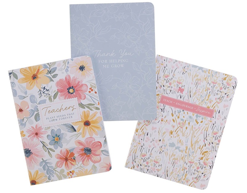 Notebook Set 3pc LG Teachers Plant Seeds