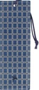 Pagemarker Plans Modern Blue Grid Faux Leather