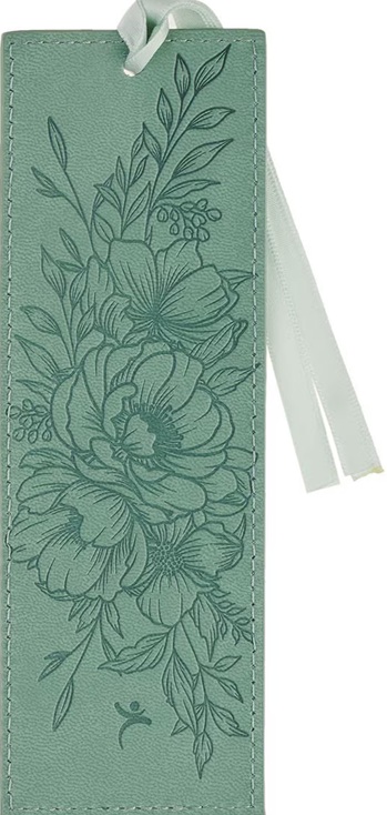 Pagemarker Faith Teal Floral Faux Leather