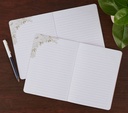Notebook Set Medium 2pc Blue Pink Floral