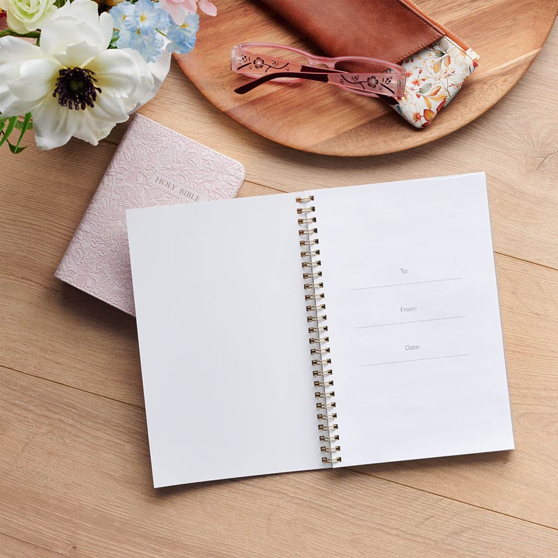 Notebook Spiral PVC Cover Amazing Grace Is. 53:5