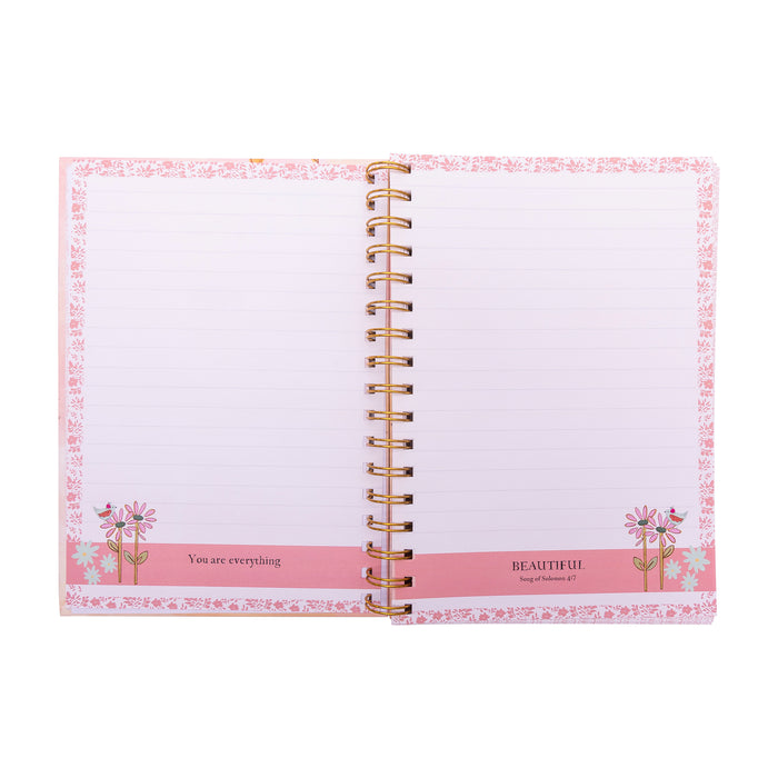 Journal Be Still and Know Spring Wirebound (08/25)