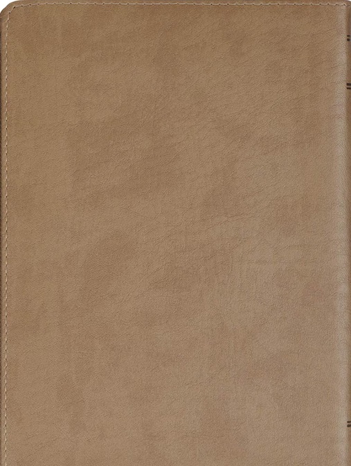 Journal Slimline The Lord Is My Shepherd Tan Zip