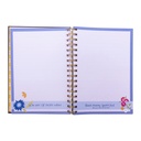 Journal God Is Good Floral Wirebound (08/25)