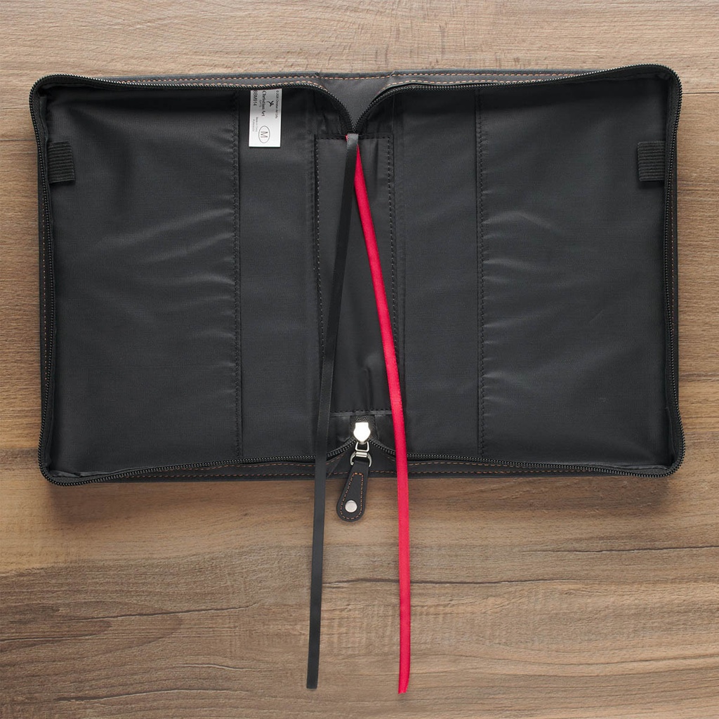Bible Case Large Be Strong Eph. 6:10 Black 