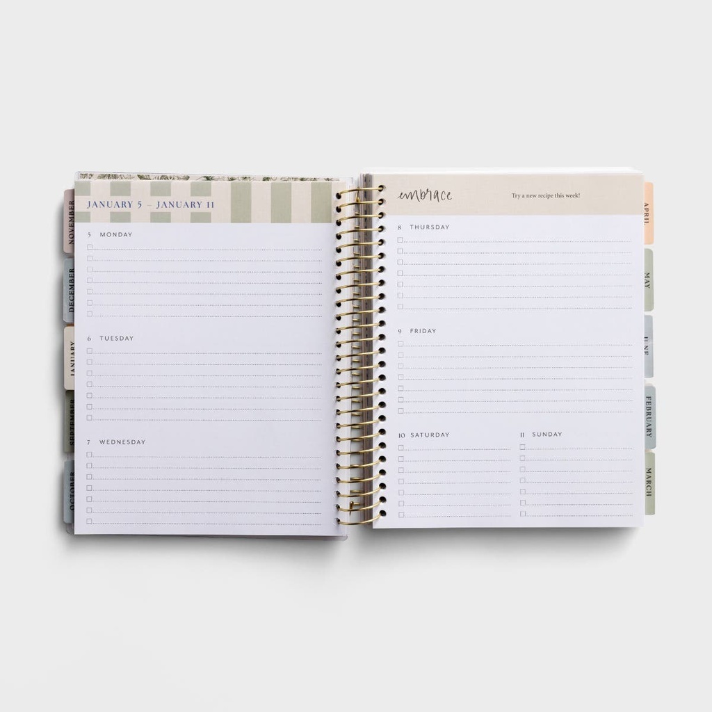 2026 18 Month Agenda Planner Purpose Plan (04/25)