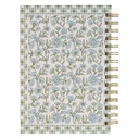 Journal Spiral Blue Floral Strength And Dignity Prov. 31:25