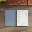 Journal Spiral Blue Floral Strength And Dignity Prov. 31:25