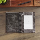 Journal Spiral Brown The Lord Is My Shepherd Ps. 23:1-3