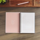 Journal Spiral Follow Jesus Pink Blue
