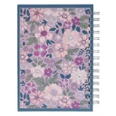 Journal Spiral Purple Floral Trust In The Lord Prov. 3:5
