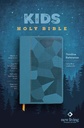 NLT Kids Bible Thinline Reference Ed Camo Blue I/L