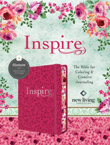 NLT Inspire Bible Filament Peony Pink I/L