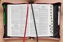 Bible Case Large Be Still and Know Pink Floral