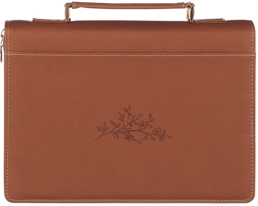 Bible Case Large Trust Mottled Blush Faux Leather