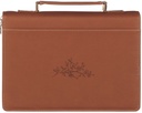 Bible Case Large Trust Mottled Blush Faux Leather