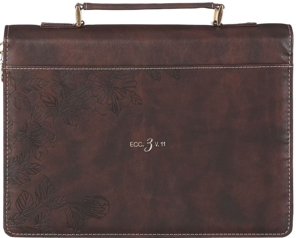 Bible Case Large Everything Beautiful Blush Floral 