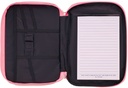 Bible Case XL Organiser Two-Fold Pink Faux Leather 