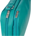 Bible Case XL Organiser Two-Fold Turquoise Faux Leather 