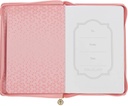 Journal Be Still and Know Geometric Pink Faux Leather Zip