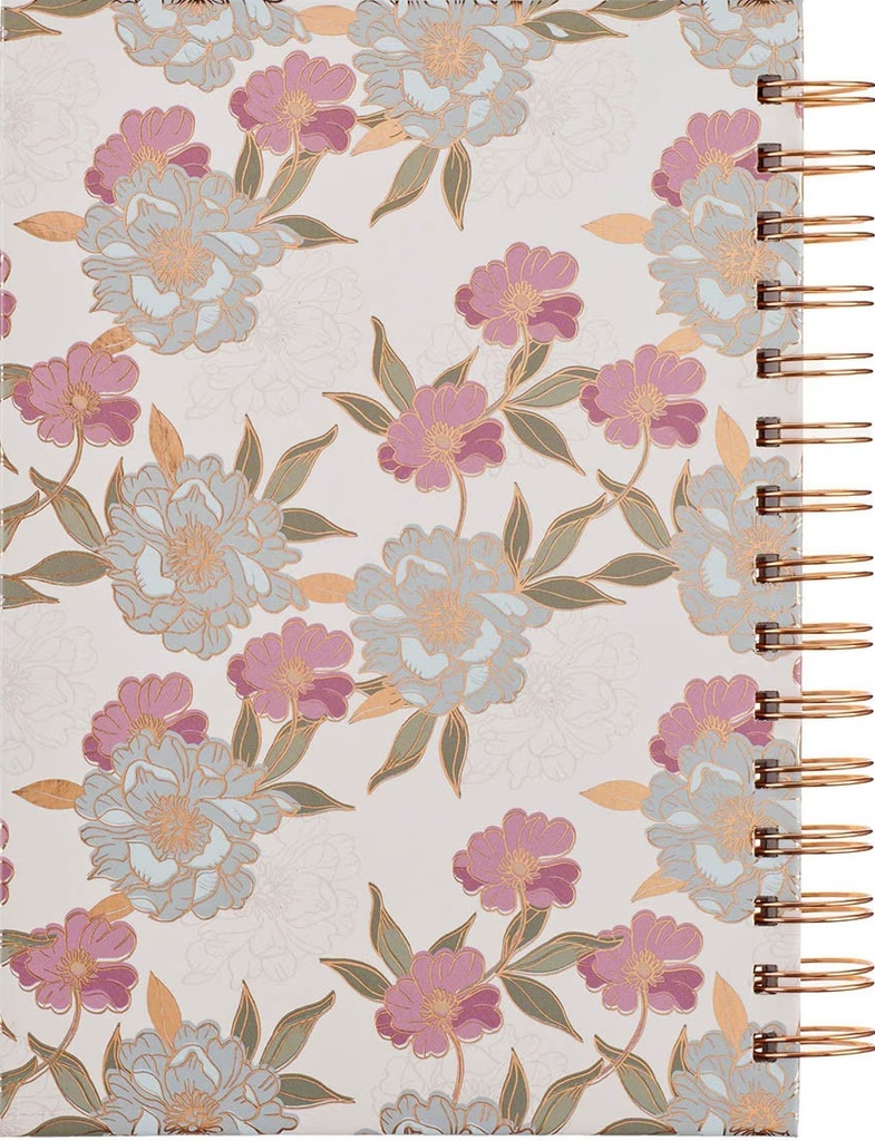 Journal Everything Beautiful Floral Wirebound