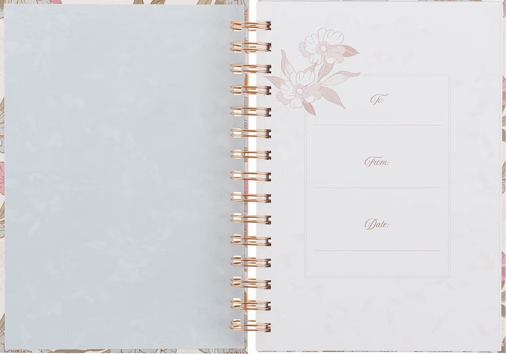 Journal Everything Beautiful Floral Wirebound
