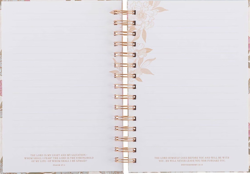 Journal Everything Beautiful Floral Wirebound