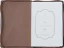 Journal Faith Chestnut Brown Faux Leather Classic