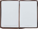 Journal Faith Chestnut Brown Faux Leather Classic