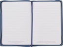 Journal The Plans Modern Blue Grid Classic Zip