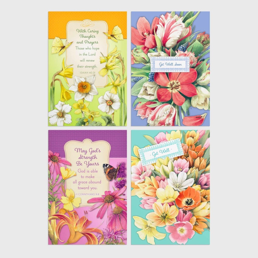 GC: Boxed Get Well Flowers